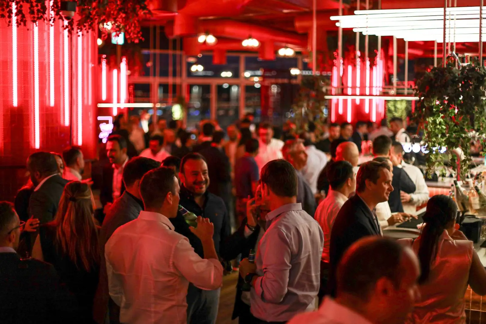 A packed night crowd at Cargo